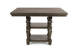 Caswell - Counter Table - Dark Gray – Counter Tables by Steve Silver Furniture at Furniture Wholesale Plus , Nashville furniture store