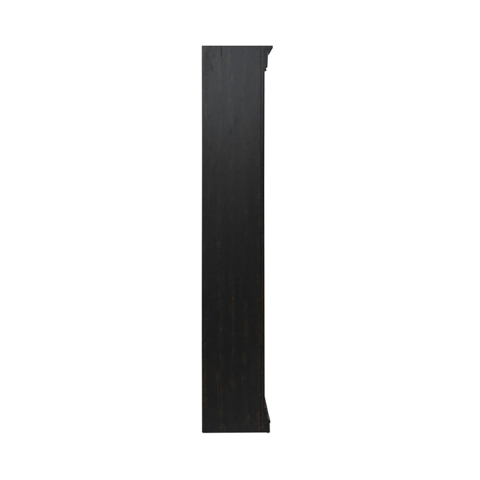 Meritage - Bunching Bookcase - Aged Charcoal – Standard Bookcases by Liberty Furniture at Furniture Wholesale Plus , Nashville furniture store