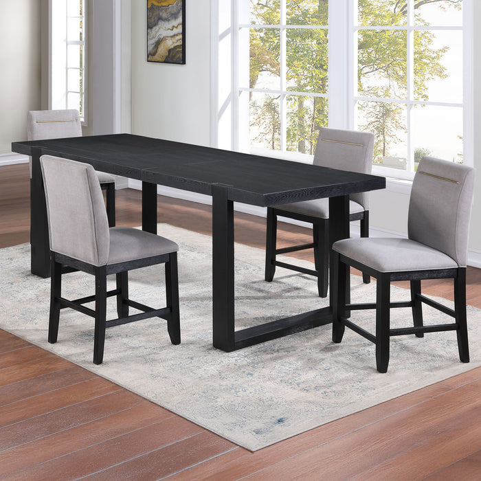 Yves - Counter Height Dining Set – 8 + Piece Dining Room Sets by Steve Silver Furniture at Furniture Wholesale Plus , Nashville furniture store