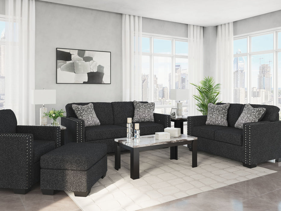 Jasmine Peaks - Living Room Set – Stationary Chair & Ottoman by Benchcraft® at Furniture Wholesale Plus , Nashville furniture store