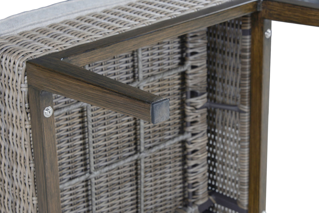 Marina - Patio Arm Chair (Set of 2) - Brown Light - Premium Chair Sets from Steve Silver Furniture - Just $1589! Shop now at Furniture Wholesale Plus  We are the best furniture store in Nashville, Hendersonville, Goodlettsville, Madison, Antioch, Mount Juliet, Lebanon, Gallatin, Springfield, Murfreesboro, Franklin, Brentwood