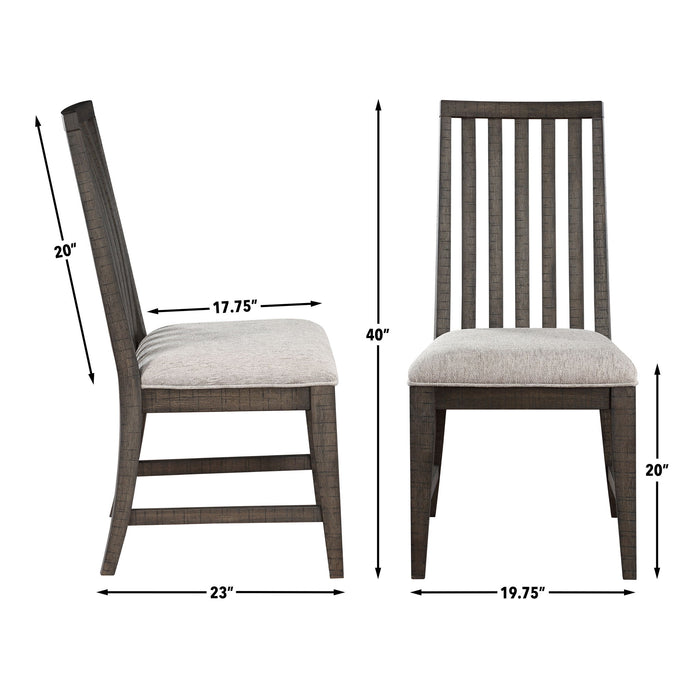 Riverdale - Side Chair (Set of 2) - Black – Chair Sets by Steve Silver Furniture at Furniture Wholesale Plus , Nashville furniture store