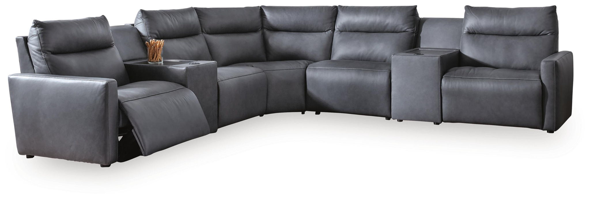 ModZ - Power Reclining Sectional – Reclining Sectionals by Benchcraft® at Furniture Wholesale Plus , Nashville furniture store