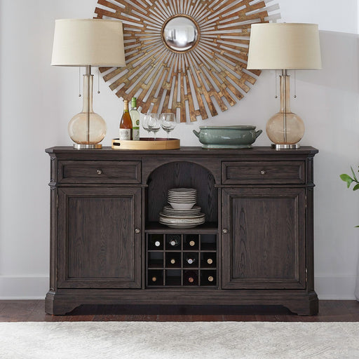 Grant Park - Wine Buffet - Cappuccino – Buffets by Liberty Furniture at Furniture Wholesale Plus , Nashville furniture store