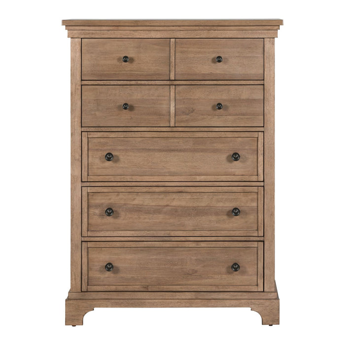 Haven Hills - 5 Drawer Chest - Camel Beige – Accent Chests by Liberty Furniture at Furniture Wholesale Plus , Nashville furniture store