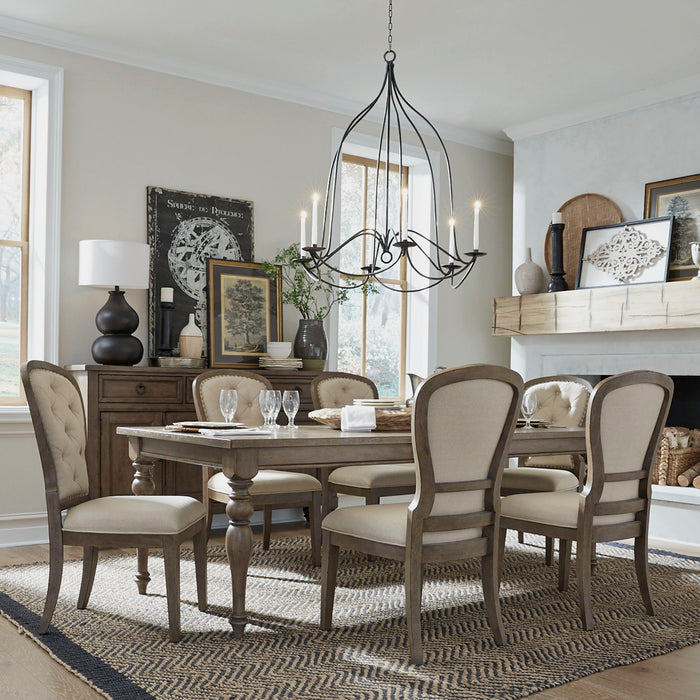 Americana Farmhouse - Optional Leg Table Set – 5 Piece Dining Room Sets by Liberty Furniture at Furniture Wholesale Plus , Nashville furniture store