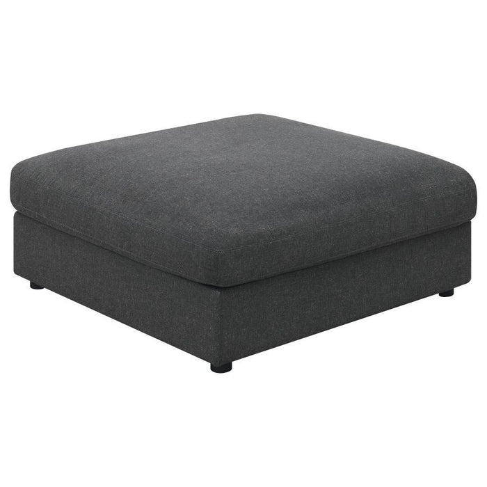Serene - Square Upholstered Ottoman – Upholstered Ottomans by CoasterEssence at Furniture Wholesale Plus , Nashville furniture store