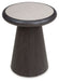Bracken - Round End Table - French Black – End Tables by Luxe at Furniture Wholesale Plus , Nashville furniture store