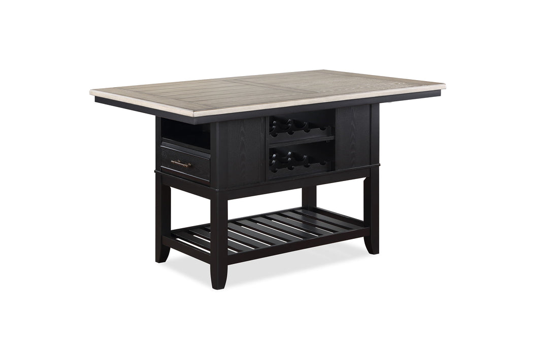 Frey - Counter Height Table - Brown – Counter Tables by Crown Mark at Furniture Wholesale Plus , Nashville furniture store