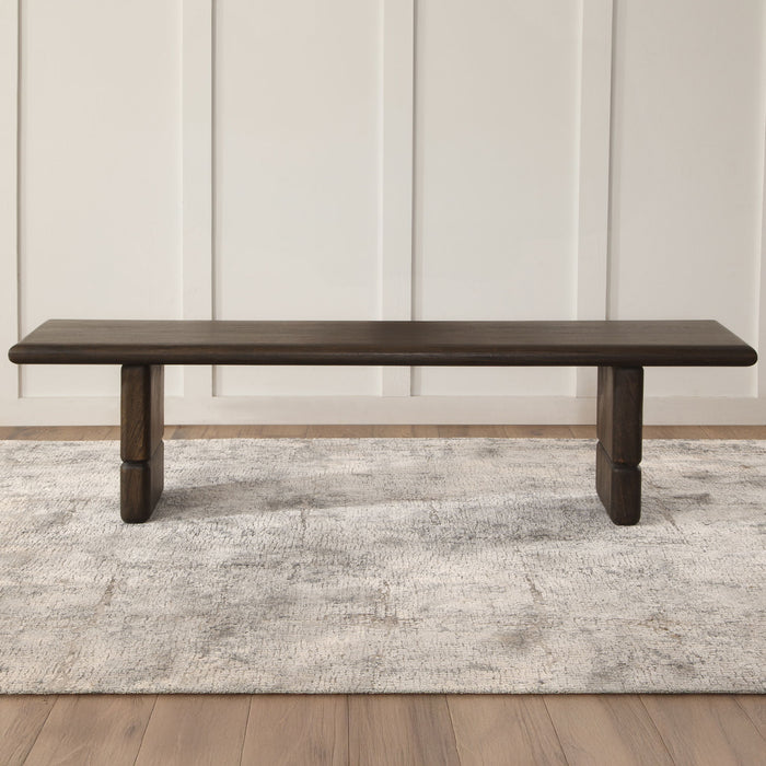 Norvell - Backless Dining Bench - Brown – Dining Benches by Steve Silver Furniture at Furniture Wholesale Plus , Nashville furniture store