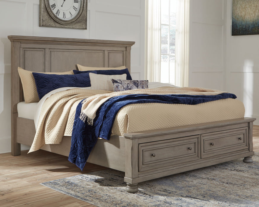 Lettner - Panel Storage Bed – Storage Beds by Signature Design by Ashley® at Furniture Wholesale Plus , Nashville furniture store