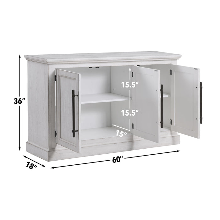 Warren - Server - White - Premium Servers from Steve Silver Furniture - Just $849! Shop now at Furniture Wholesale Plus  We are the best furniture store in Nashville, Hendersonville, Goodlettsville, Madison, Antioch, Mount Juliet, Lebanon, Gallatin, Springfield, Murfreesboro, Franklin, Brentwood
