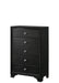 Micah - Chest - Black – Accent Chests by Crown Mark at Furniture Wholesale Plus , Nashville furniture store