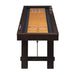 Titus - 108" Shuffleboard Table - Brown – Shuffleboard Tables by Elements International at Furniture Wholesale Plus , Nashville furniture store