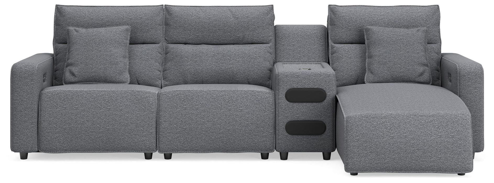 Modmax II - Reclining Sectional - Salt And Pepper – Reclining Sectionals by Signature Design by Ashley® at Furniture Wholesale Plus , Nashville furniture store