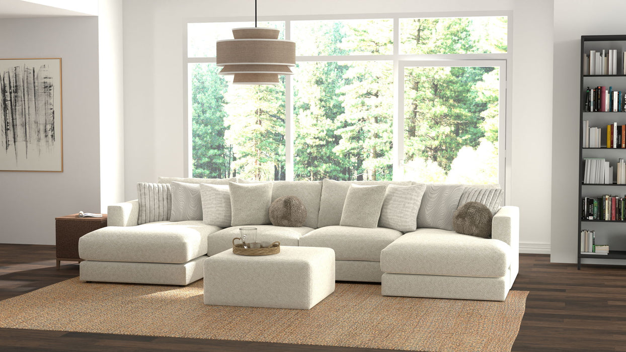 Ritzy - Modular Sofa And Included Cocktail Ottoman – 2 Piece Living Room Sets by Jackson at Furniture Wholesale Plus , Nashville furniture store