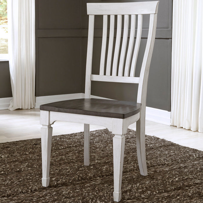 Allyson Park - Slat Back Side Chair – Side Chairs by Liberty Furniture at Furniture Wholesale Plus , Nashville furniture store