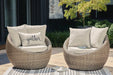Danson - Swivel Lounge With Cushion – Chair Sets by Signature Design by Ashley® at Furniture Wholesale Plus , Nashville furniture store