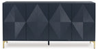 Loirwick - Accent Cabinet - Dark Blue – Accent Cabinets by Signature Design by Ashley® at Furniture Wholesale Plus , Nashville furniture store