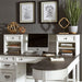Allyson Park - Hutch - Wirebrushed White / Charcoal – Hutches by Liberty Furniture at Furniture Wholesale Plus , Nashville furniture store