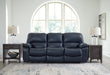 Leesworth - 3 Pc. - Power Reclining Sofa, Power Reclining Loveseat, Power Rocker Recliner - Ocean – 3 Piece Living Room Sets by Signature Design by Ashley® at Furniture Wholesale Plus , Nashville furniture store