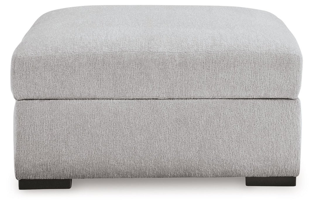 Gabyleigh - Ottoman With Storage - Nickel – Storage Ottomans by Benchcraft® at Furniture Wholesale Plus , Nashville furniture store