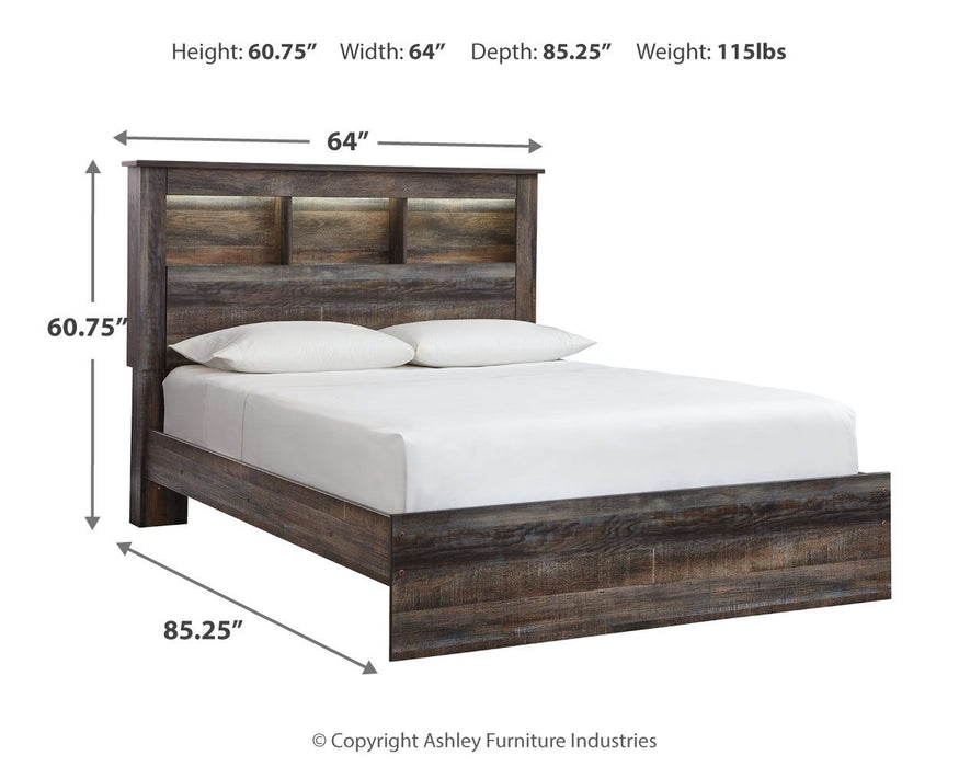 Drystan - Panel Bookcase Bed – Panel Beds by Signature Design by Ashley® at Furniture Wholesale Plus , Nashville furniture store
