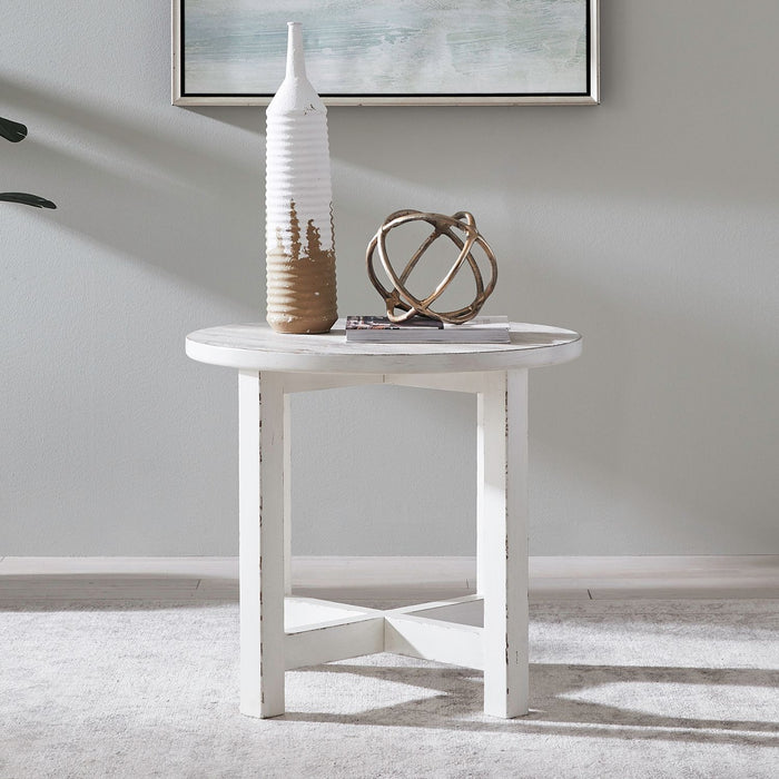 Backroads - Round Table – Cocktail Tables by Liberty Furniture at Furniture Wholesale Plus , Nashville furniture store