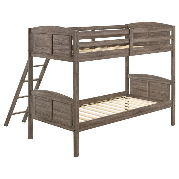 Flynn - Wood Bunk Bed – Bunk Beds by CoasterEveryday at Furniture Wholesale Plus , Nashville furniture store