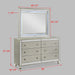 Cristian - Dresser, Mirror – Dressers by Crown Mark at Furniture Wholesale Plus , Nashville furniture store