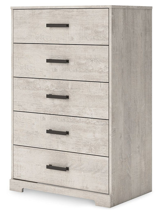 Shawburn - Five Drawer Chest - Gray – Accent Chests by Signature Design by Ashley® at Furniture Wholesale Plus , Nashville furniture store
