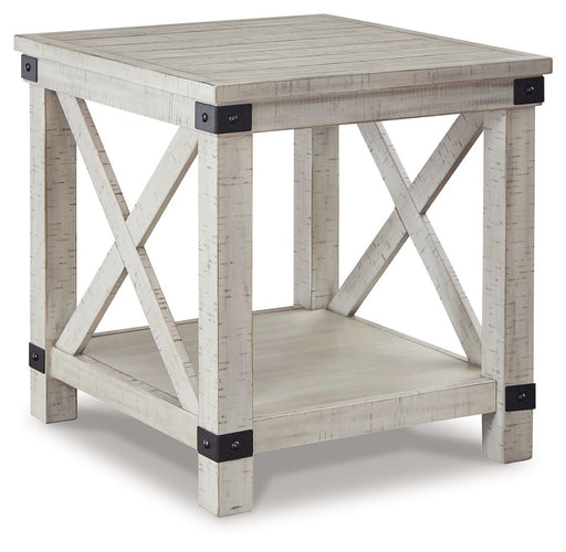 Carynhurst - Rectangular End Table - Whitewash – End Tables by Signature Design by Ashley® at Furniture Wholesale Plus , Nashville furniture store