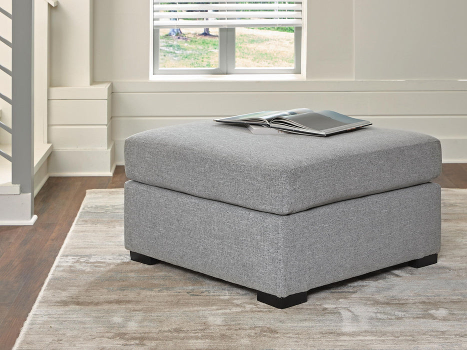 UrbanCrest - Oversized Accent Ottoman - Pewter – Accent Ottomans by Signature Design by Ashley® at Furniture Wholesale Plus , Nashville furniture store