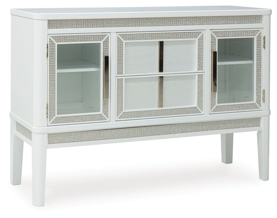 Chalanna - Dining Room Server - White – Servers by Signature Design by Ashley® at Furniture Wholesale Plus , Nashville furniture store
