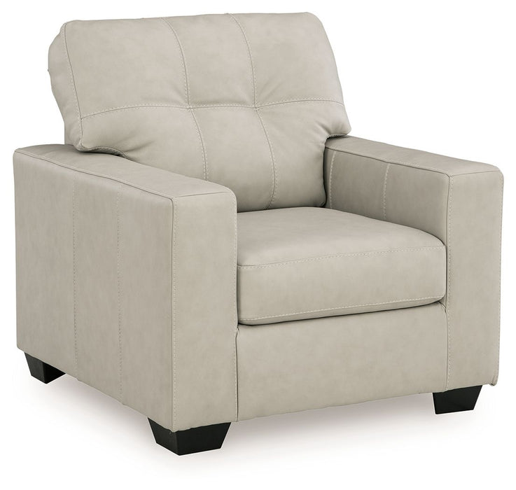 Santorine - Living Room Set – Stationary Chair & Ottoman by Signature Design by Ashley® at Furniture Wholesale Plus , Nashville furniture store