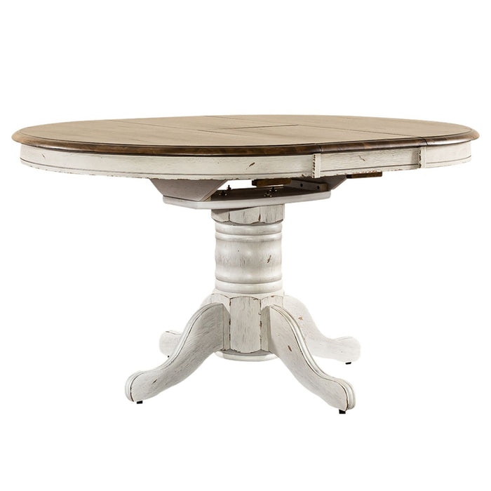 Carolina Crossing - Pedestal Table – Dining Tables by Liberty Furniture at Furniture Wholesale Plus , Nashville furniture store
