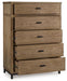Tomtyn - Five Drawer Chest - Light Brown – Accent Chests by Benchcraft® at Furniture Wholesale Plus , Nashville furniture store