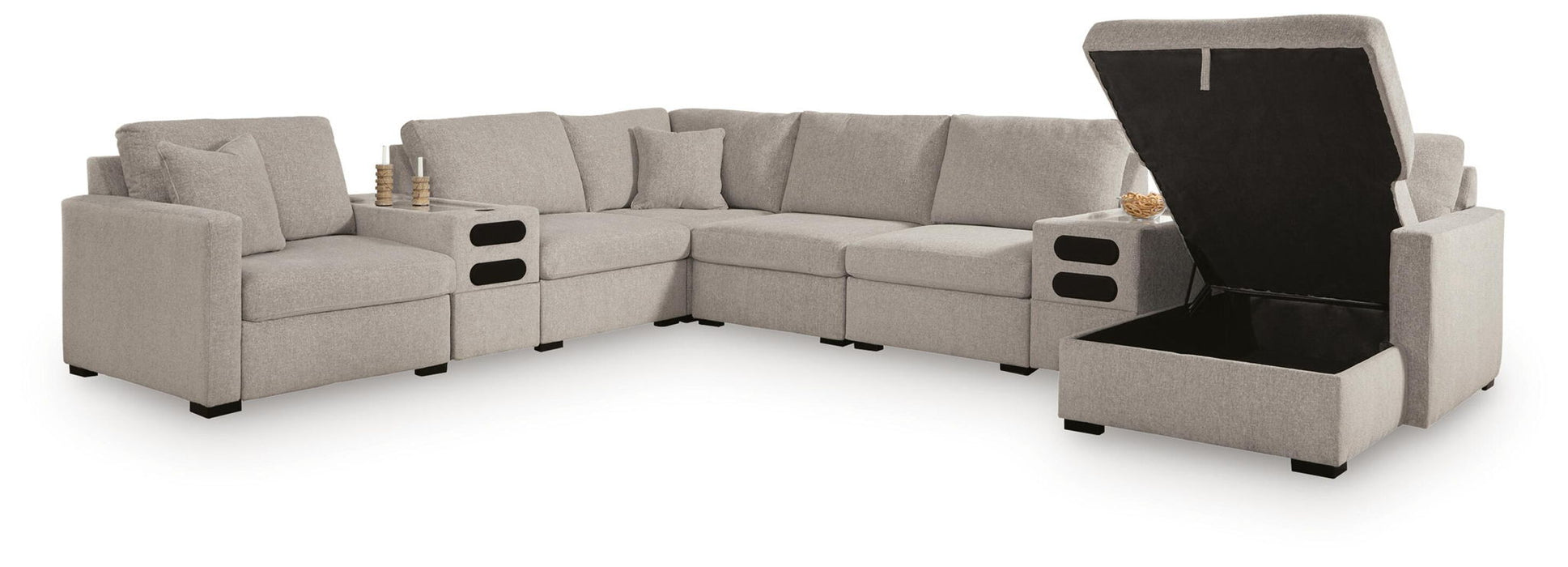 ModMax Luxe - Sectional – Stationary Sectionals by Benchcraft® at Furniture Wholesale Plus , Nashville furniture store