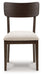 Shorbyn - 3 Pc. - Dining Table And 2 Chairs - Merlot – 3 Piece Dining Room Sets by Signature Design by Ashley® at Furniture Wholesale Plus , Nashville furniture store