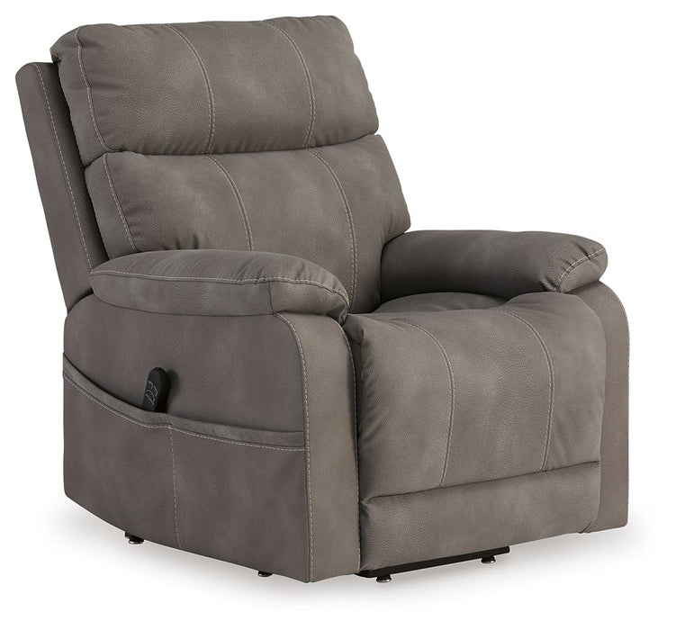 Next-Gen Durapella - Power Lift Recliner – Lift Chairs by Signature Design by Ashley® at Furniture Wholesale Plus , Nashville furniture store