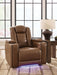 Gruaro - Power Recliner With Adjustable Headrest - Amber – Reclining Chairs by Signature Design by Ashley® at Furniture Wholesale Plus , Nashville furniture store