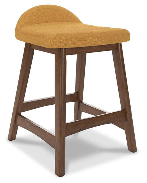 Lyncott - Upholstered Barstool (Set of 2) - Premium Stool Sets from Signature Design by Ashley® - Just $218! Shop now at Furniture Wholesale Plus  We are the best furniture store in Nashville, Hendersonville, Goodlettsville, Madison, Antioch, Mount Juliet, Lebanon, Gallatin, Springfield, Murfreesboro, Franklin, Brentwood