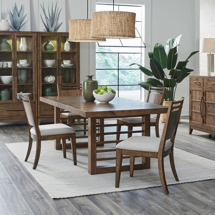 Shaker Lakes - Optional Double Pedestal Table Set – 5 Piece Dining Room Sets by Liberty Furniture at Furniture Wholesale Plus , Nashville furniture store