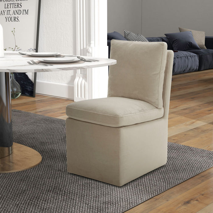 Accent Dining - Accent Dining Chair With Casters – Side Chairs by Liberty Furniture at Furniture Wholesale Plus , Nashville furniture store