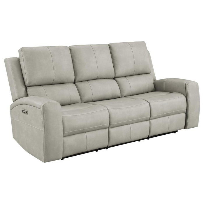 Brickston - Triple Power Reclining Sofa – Reclining Sofas by Coaster Fine Furniture at Furniture Wholesale Plus , Nashville furniture store
