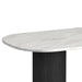 Sylvie - 7 Piece Standard Height Dining Set (Oval Table And Six Chairs) - Black With Grain – 7 Piece Dining Room Sets by Elements International at Furniture Wholesale Plus , Nashville furniture store