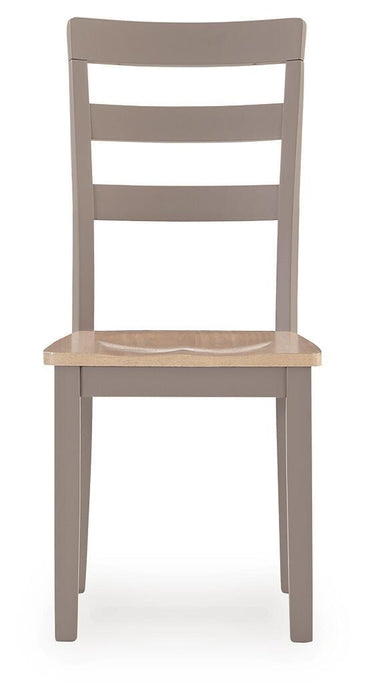Harperfeld - Dining Room Side Chair (Set of 2) - Natural / Gray – Chair Sets by Signature Design by Ashley® at Furniture Wholesale Plus , Nashville furniture store