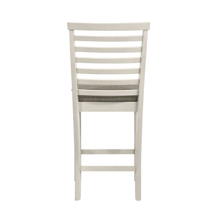 Brook Bay - Upholstered Ladder Back Counter Chair (RTA) – Counter Chairs by Liberty Furniture at Furniture Wholesale Plus , Nashville furniture store