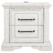 Mckinney - 2-Drawer Nightstand With Dual USB - Vintage White – Nightstands w/ Charging Stations by Coaster Fine Furniture at Furniture Wholesale Plus , Nashville furniture store