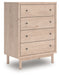 Arloster - Four Drawer Chest - Tan – Accent Chests by Signature Design by Ashley® at Furniture Wholesale Plus , Nashville furniture store